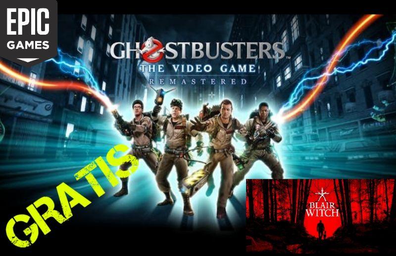 GRATIS Ghostbusters + Blair Witch su epic games