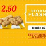 McDonald's McNuggets a € 2,50