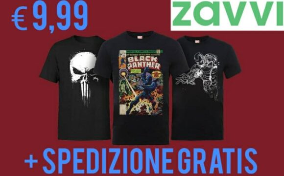 Zavvi T-Shirt Marvel a 9,99 euro!