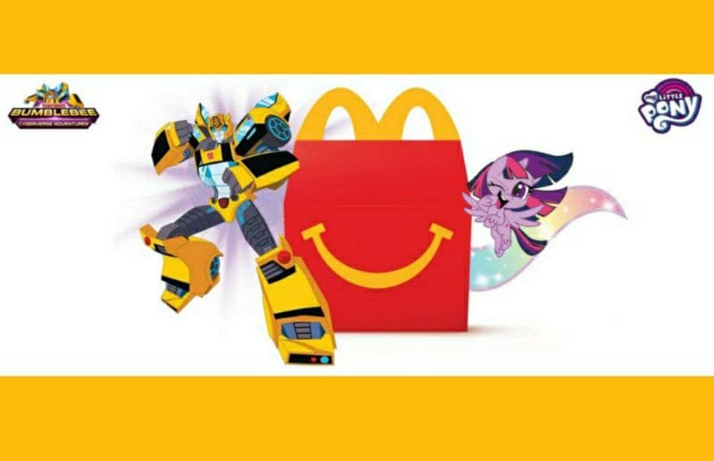 Happy Meal McDonald’s My Little Pony o i Transformers