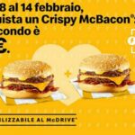 McDonald’s Crispy McBacon a 1€