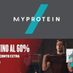 Saldi MyProtein 60% + 20% extra