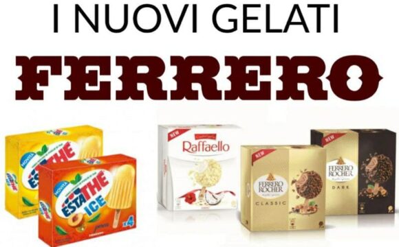 Gelati Ferrero Rocher, Raffaello e il ghiacciolo Estathé news ufficiale