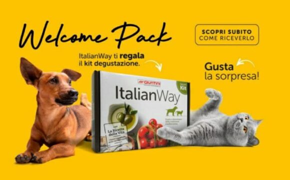 Campione Omaggio ItalianWay per Cane o Gatto welcome pack fino a esaurimento scorte