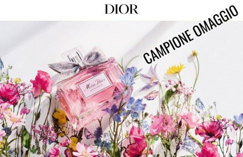 Campione Omaggio profumo Miss Dior affrettati fino ad esaurimento scorte