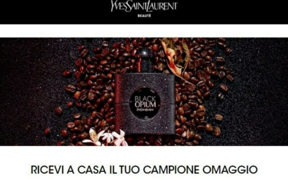 Campione omaggio profumo Yves Saint Laurent Black Opium Eau de Parfume Extreme affrettati gratis fino ad esaurimento scorte