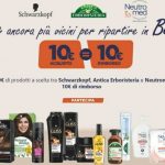 Cashback Antica Erboristeria Neutromed e Schwarzkopf Henkel Beauty Care 10€ acquisto 10€ rimborso