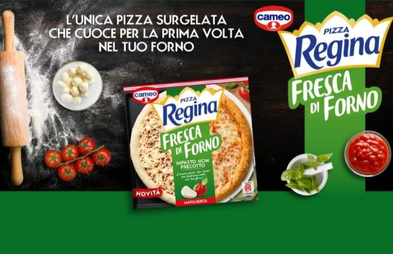 Stampa Gratis il buono sconto Cameo da utilizzare sull’acquisto della Pizza Regina Fresca di Forno Avrai uno sconto di 1 euro Ecco come